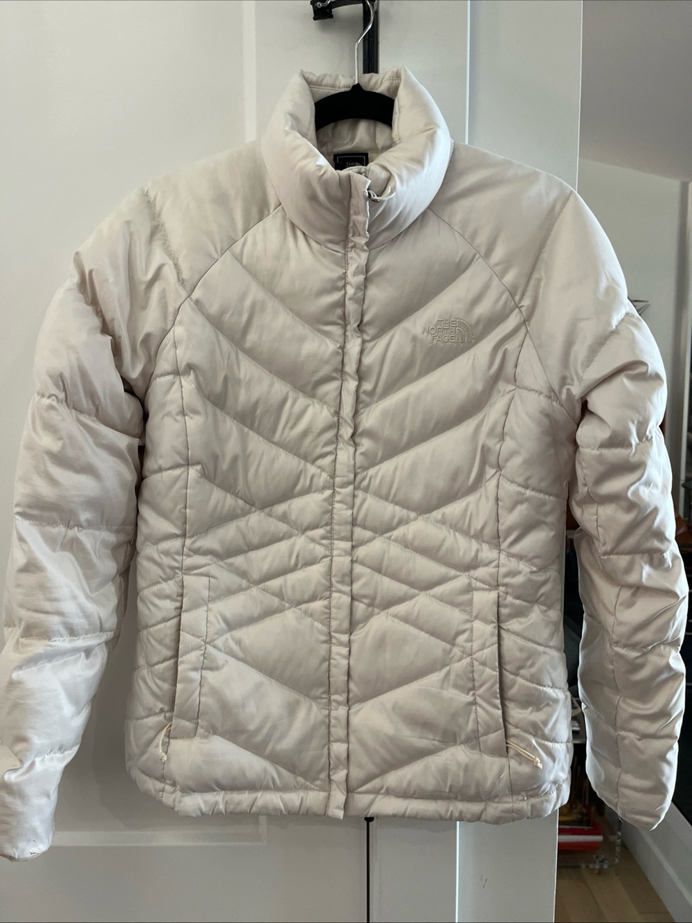 The North Face Aconcagua 550 white Puffer Jacket - ivory medium